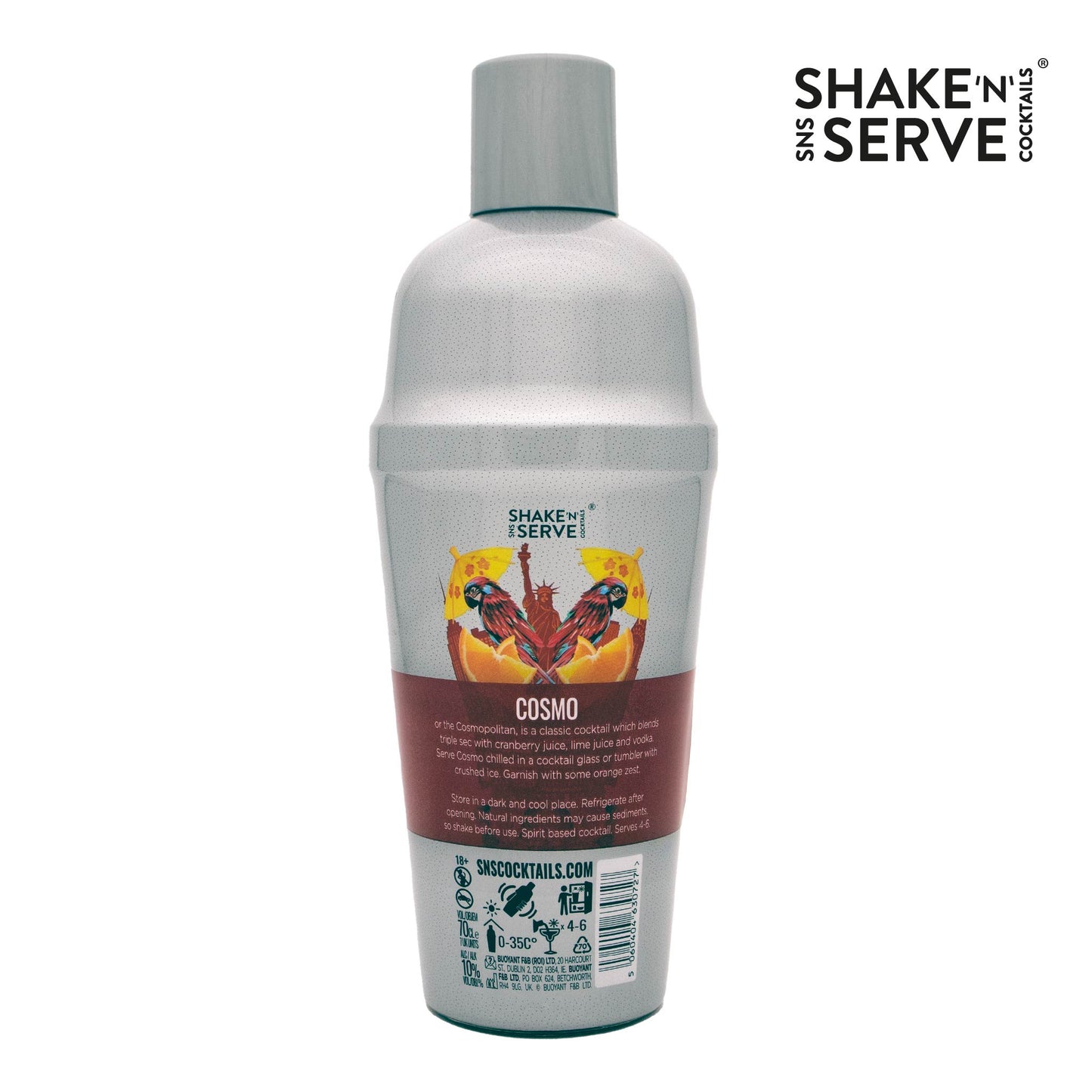 Cosmopolitan (70cl, 10% vol)